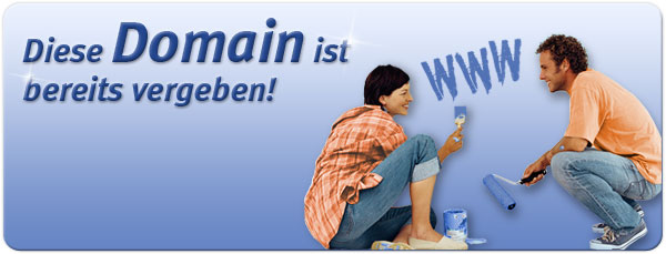 Diese Domain ist bereits vergeben!